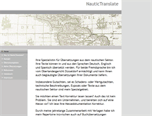 Tablet Screenshot of nautictranslate.com